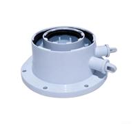 Bandeja de aluminio resistente de la base del tubo para los sistemas de | Para un ajuste perfecto para calderas Bosch, optimiza el flujo de escape, construcción de aluminio resistente
