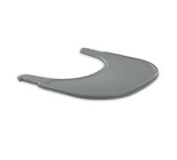 hauck Click Tray Bandeja para Trona Bebé Evolutiva Alpha Plus | Accesorio de Plástico Reciclado GRS para Tronas hauck - Instalación con un Clic sin Herramientas- Limpieza Fácil - Gris