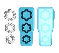 Bandeja de cubitos de hielo para taza Stanley, moldes de silicona para cubitos de hielo con tapa y contenedor para vasos de 20, 30 y 40 onzas, para whisky, café, máquina de hielo fácil de llenar y