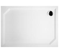 Bandeja de ducha Gelco SARA Gussmarmor, rectangular, 110x80 cm, superficie lisa