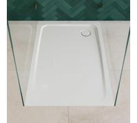 Bandeja de ducha Kaldewei TEMPER de 80 x 120 cm con sistema de agarre Invisible Grip