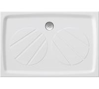 Bandeja de ducha RAVAK Gigant Pro de 100x80 cm, fabricada en mármol artificial (compuesto de resina). Modelo XA03A401010