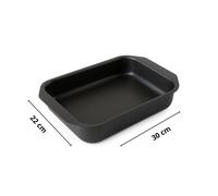 Bandeja de horno Monix Resistent Plus de aluminio antiadherente 30 x 22