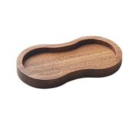 Bandeja de madera para molinillo de sal y pimienta, soporte para molinos, almacenamiento de cocina, decoración del hogar, contenedor de condimentos de madera
