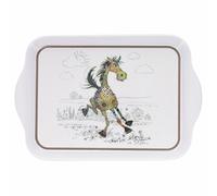 Bandeja de melamina para caballos Kiub Kook PM 14x20,8x2,2 cm