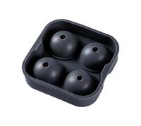 Bandeja de molde de cubo de silicona, máquina creativa de hielo congelado DIY for uso doméstico en congelador,For Home Kitchen Use(Black)