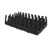 Bandeja de Silicona para Buzón Rectangular Antideslizante 7 X 4,2 | Revestimiento Interior Negro, Drenaje Elevado y Protección contra Lluvia, para Cartas y Buzones Residenciales