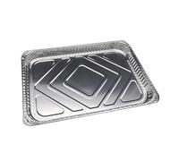 Bandeja Desechable 10 Piezas de Papel de Aluminio | Mantenimiento de Parrilla, Uso Desechable, Limpieza Fácil, Repuesto para Recoger Grasa