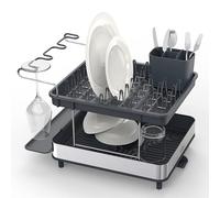 Bandeja escurreplatos EXCEL STEEL 851647 gris, plástico, Joseph Joseph