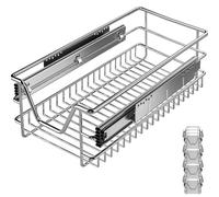 Bandeja extraíble set de 4 metal para cajón de 30cm