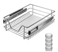Bandeja extraíble set de 4 metal para cajón de 40cm