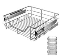 Bandeja extraíble set de 4 metal para cajón de 50cm