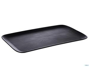 BANDEJA MELAMINA RECTANGULAR NEGRO GN 1,1 CM 53X32,5 H. 2,5 CM MAX 70 C 85067 marca APS ASSHEUER POTT GMBH E CO KG