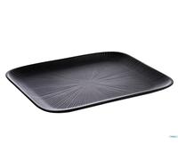 BANDEJA MELAMINA RECTANGULAR NEGRO GN 1,2 CM 32,5X26,5 H. 2,5 MAX 70 C 85068 marca APS ASSHEUER POTT GMBH E CO KG