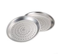 Bandeja para acero Inoxidable 36CM Gruesa para Wok Bandeja para(32 cm) | para acero inoxidable grueso, deformación, para ideal cocción alta temperatura, años