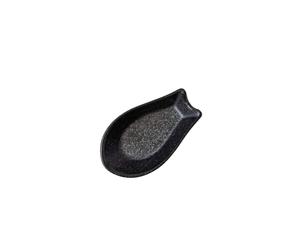 Bandeja para artículos de bolsillo para cuchara KANSO, negro mate, cerámica, MIJ
