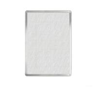 Bandeja para hornear pizza, red rectangular de aluminio para hornear, bandeja de pizza perforada antiadherente, malla cuadrada para pizza (20 x 30 cm)