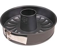 Bandeja para horno con base plana de tubo de acero, diámetro 26 cm, color , antiadherente