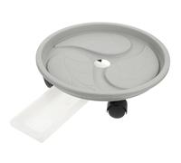Bandeja para Macetas Plástico con Ruedas, y Contenedor de Agua, 35 Kg | Soporte Móvil para Jardineras, Fácil Limpieza y Protección del Suelo, Uso Exterior, Carga Alta