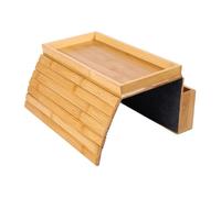 Bandeja para Reposabrazos De Sofá - Almacenamiento De Madera Antideslizante Ahorraespacio,Bandeja Mesa para Sillón Y Soporte Mando A Distancia - Mando A Distancia, Taza, Café, Teléfono, Snack, Salón,
