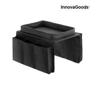 Bandeja para sofá con organizador de mandos innovagoods