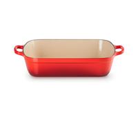 Bandeja Rectangular de Hierro Fundido Le Creuset para Horno, Ideal para Asar, Gratinar y Cocinar con Distribución Uniforme del Calor