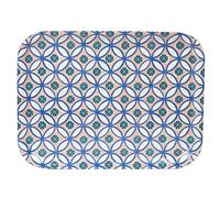 Bandeja Rectangular de Madera para Servir, Estilo marroquí, para té, café, cócteles y Alimentos, Hecha de Madera de Abedul sostenible de Suecia, Apta para lavavajillas, tamaño: 27 x 20 cm