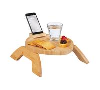 Bandeja sofá soporte para móvil ligero 0,9 kg bandeja reposabrazos mesa de sofá