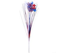 Banderines colgantes de 43 cm, color rojo, blanco y azul, para el hogar, jardín, suministros de fiesta