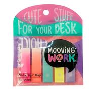 Banderitas adhesivas mooving sing 12x45mm colores traslucidos blister