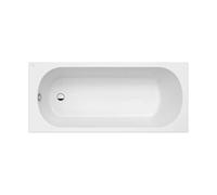 Bañera Acrílica Rectangular 160x70x45cm Blanco Roca