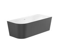 Bañera Angular Asimétrica Derecha con Desagüe Click-clack y Sifón 170x75x59cm Roca
