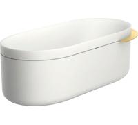 Bañera AXOR Suite, modelo 1900/850, acabado en latón cepillado