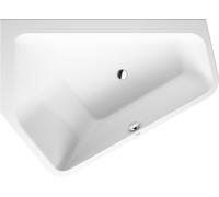 Bañera de 5 esquinas Duravit Paiova/ Paiova 5, esquina izquierda, con revestimiento acrílico sin juntas y marco, 1770x1300mm, blanco, 700394000000000