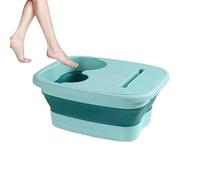 Bañera De Remojo Para Pies Cubo Plegable Y Colapsable, Recipiente De Remojo | Bañera para pies Cubo portátil ahorra espacio en casa, y recuperación post-ejercicio y