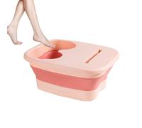 Bañera de remojo para pies Cubo Plegable Y Colapsable, Recipiente De Remojo | Tina De Pies Portátil Ligero Y Compacto, En Casa, Camping, , Recuperación, Viajes, Relajación,