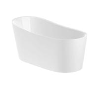 Bañera Exenta Ovalada Stonex de Maui Round 150x70x66cm Blanco Roca