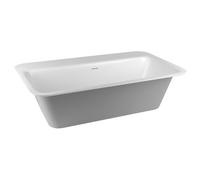 Bañera Gessi Rettangolo, Cristalplant (blanco mate), RAL9005, 1800x950mm, 37592800