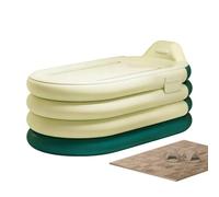 Bañera Hinchable para Ducha Herramienta de Lavado para Inmersión Total del | Bañera Hinchable para Adultos para Apartamento, Hogar, Hotel, , Relajación, Recuperación, Atletas, Hombres y