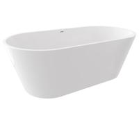 Bañera independiente Polysan AZRA, 170x80x58 cm, color blanco