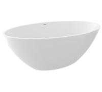 Bañera independiente Polysan CORYN, 165x90x58 cm, color blanco