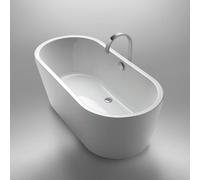 Bañera ovalada independiente Steinkamp Living, 180 x 80 cm