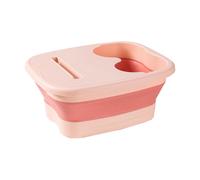 Bañera para pies plegable y portátil, para baño | Bañera para pedicura Casa Camping Pedicura Atleta Recuperación Post-Entrenamiento Viaje Relax Estrés Y Muscular Spa