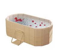 Bañera portátil, bañera plegable Bañera de baño caliente o hielo Gran cubo