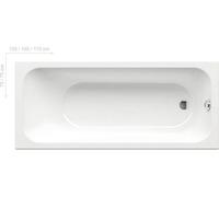 Bañera rectangular RAVAK CHROME SLIM, 160x70 cm, color blanco (snowwhite), modelo C731300000