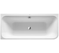 Bañeras de esquina Duravit Happy D.2, rectangular, esquina izquierda, revestimiento acrílico moldeado, 1800x800x460mm, 700316000000000
