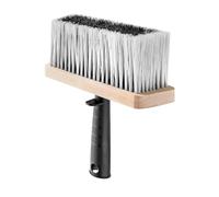 Bangbobi Pincel de cerdas, Pincel de Madera para Polvo, brocha Plana, Cola para Papel Pintado, Papel Pintado Rugoso, quitapapeles, Cola para Papel Pintado no Tejido