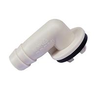 BANGNA Codo Conector de Manguera de Drenaje de Unidad Externa de Aire Acondicionado 15mm con Anillo de Goma para LG/Media/HAIER/KELON/GREE AC
