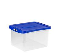 BANKERS BOX Caja de almacenamiento de archivos de plástico resistente con rieles para colgar, carta/legal, 1 paquete (0086205)