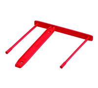 Bankers Box by Fellowes Sujetadores de plástico tipo clip CRC 00896 85 mm rojo
